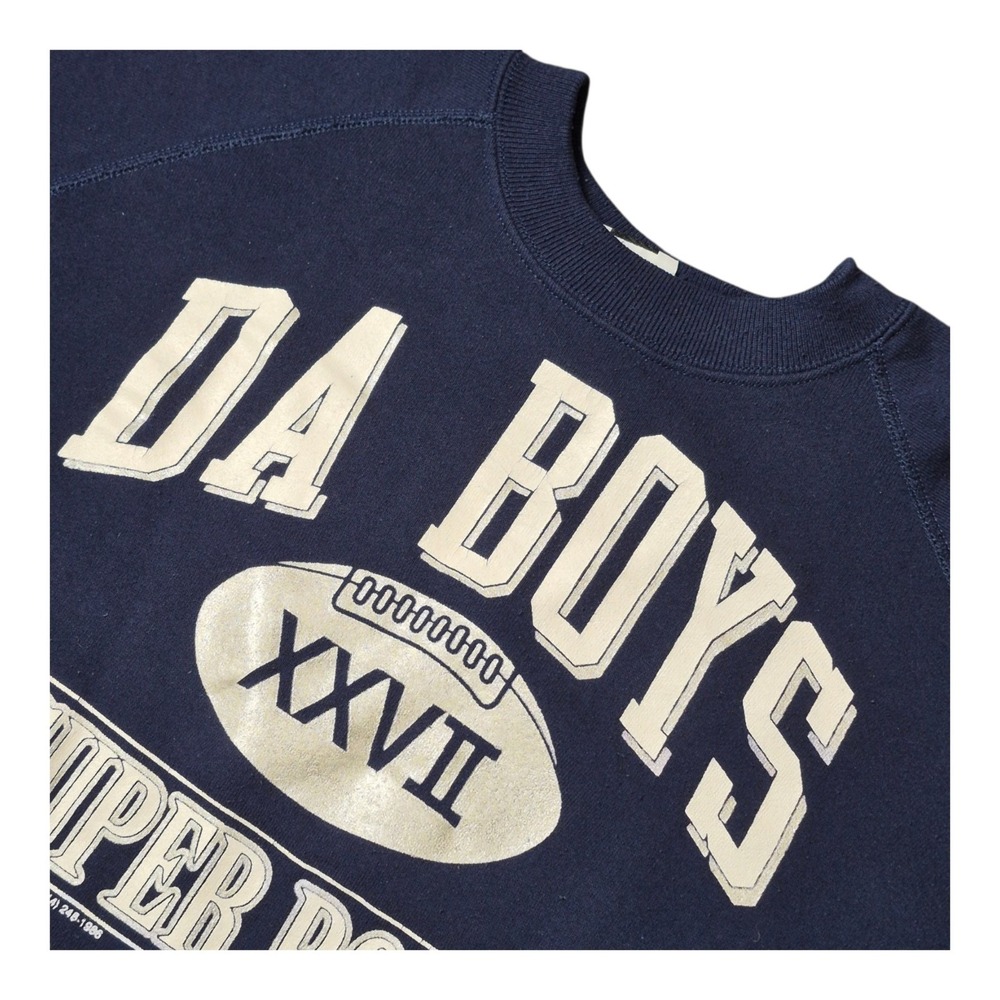 VTG 1993 Lee Da Boys Dallas Cowboys Super Bowl XXVII 2XL Sweatshirt Made in USA
